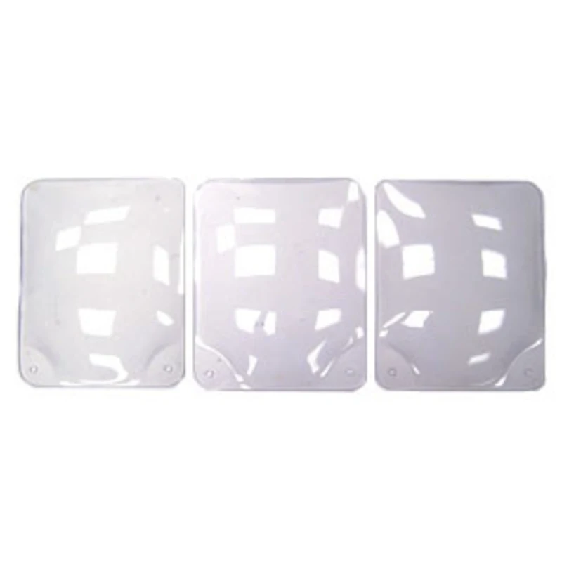 Flexbar Concave Shields 10 x 12, Carton of 3 - 13095